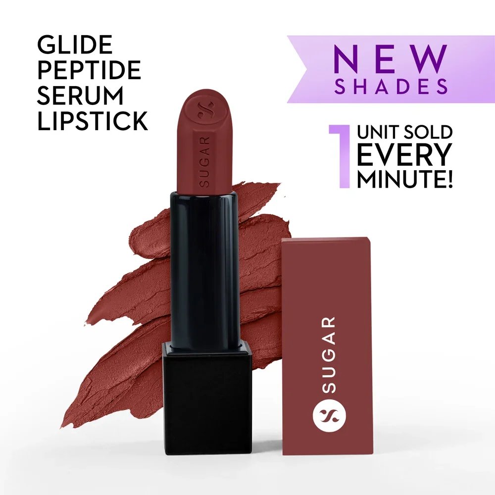 Glide Peptide Serum Lipstick - Miami Mocha - 4.2g