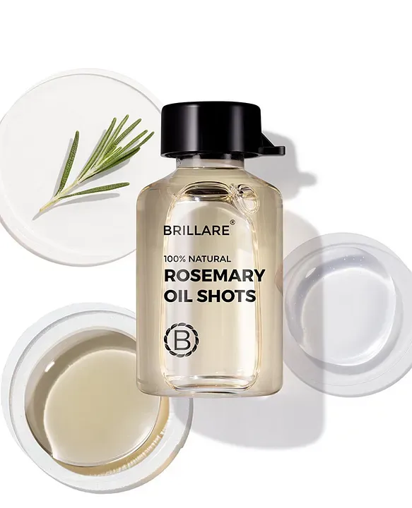 Brillare 100% Natural Rosemary Oil Shots 6ml X 8