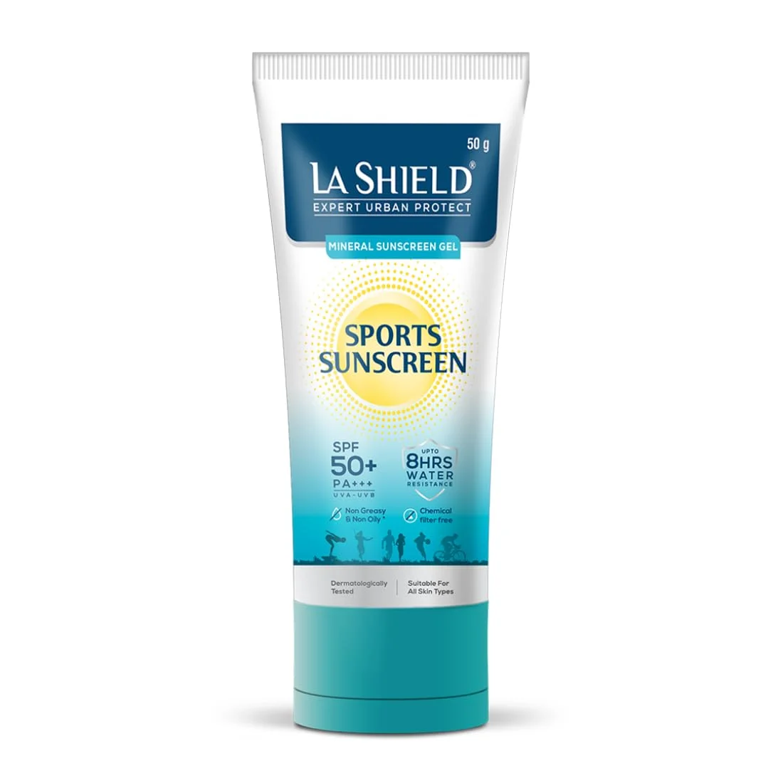 La Shield Mineral Sports Sunscreen Gel SPF 50 + - PR product view 1