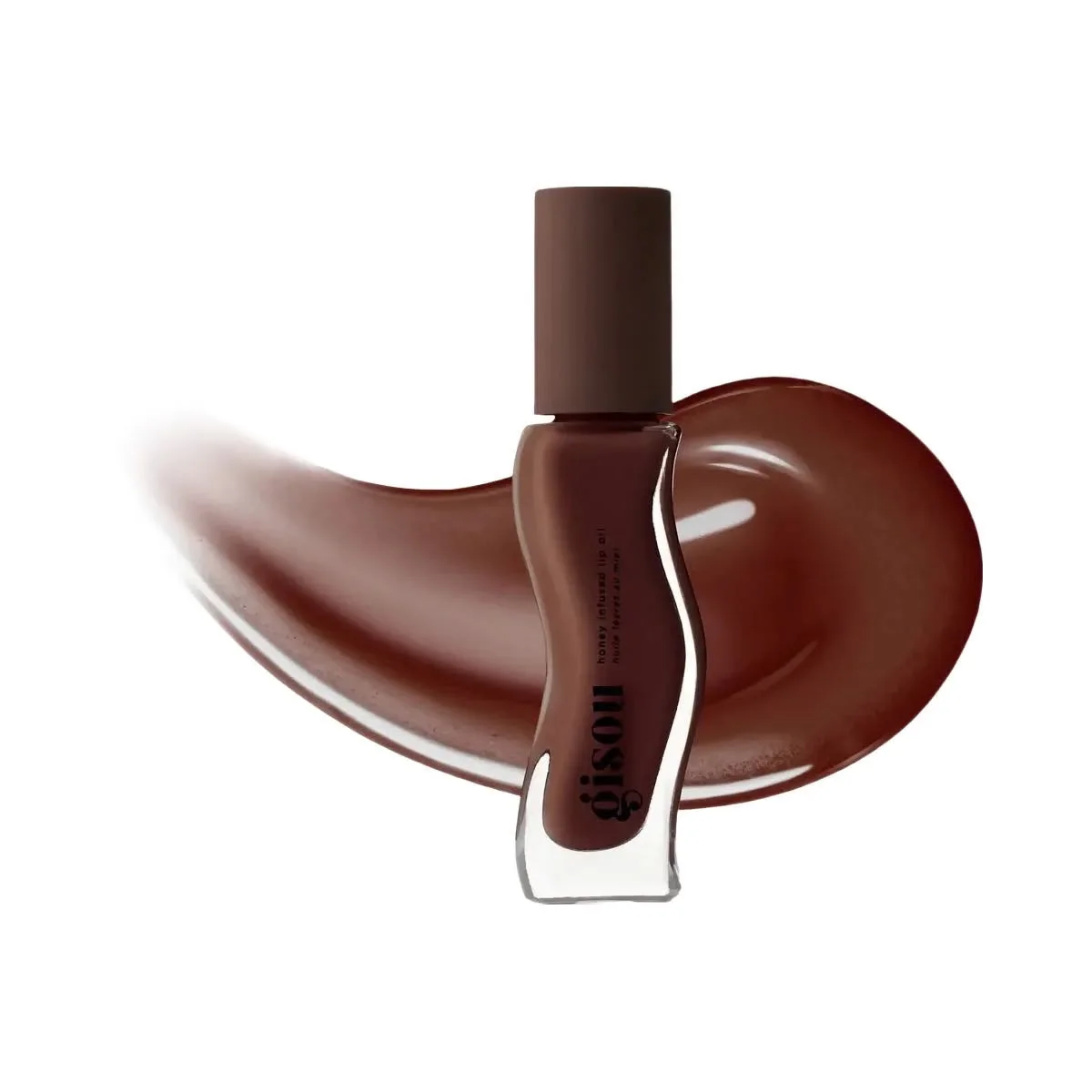 Gisou Honey Infused Lip Oil — Milky Mocha - 8ml - PR product view 1